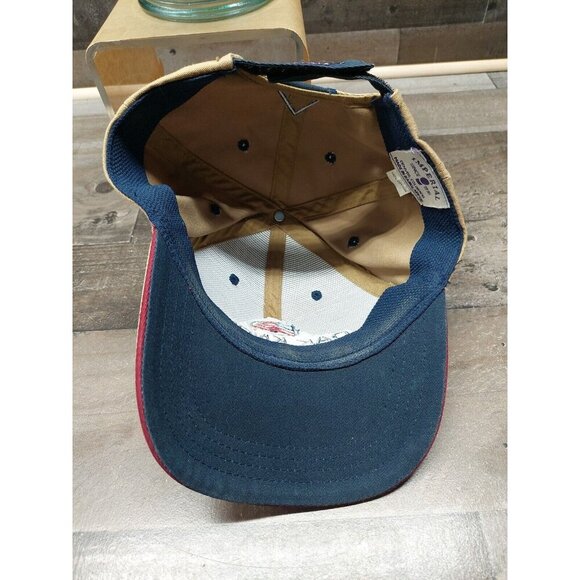 Oak Knoll Golf Course Ashland, Or Brown With Flag Logo Hook N Loop Hat - Picture 6 of 8